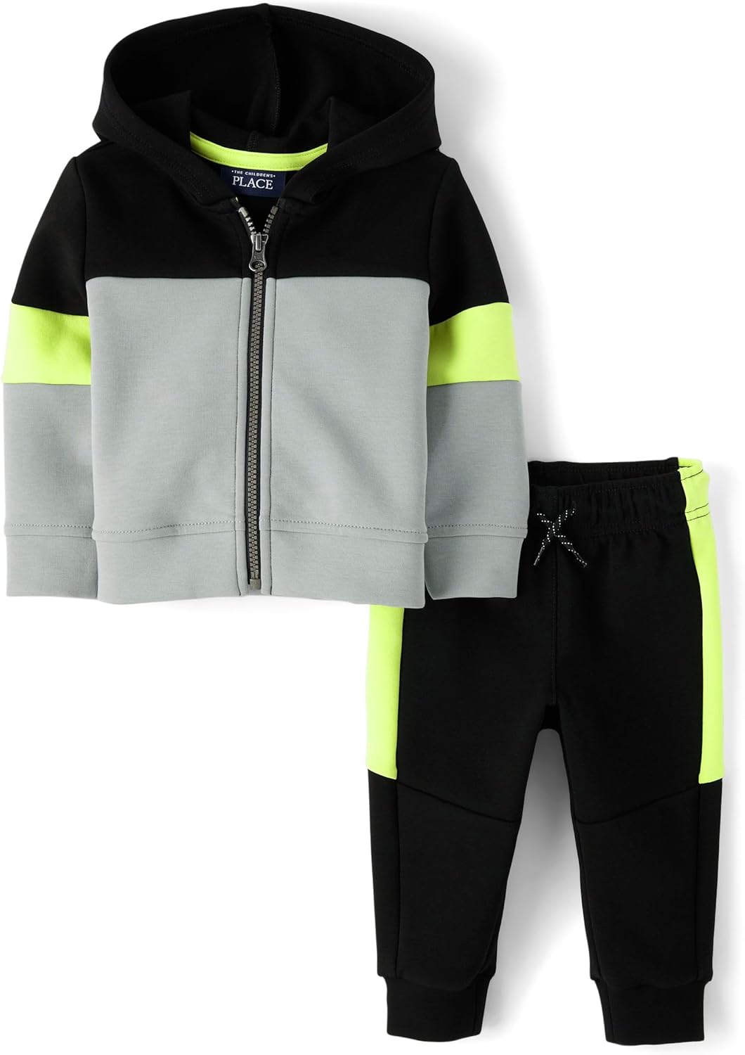 The Children's Place baby-boys And Toddler Sweatshirt and Sweatpant 2 Piece Outfit