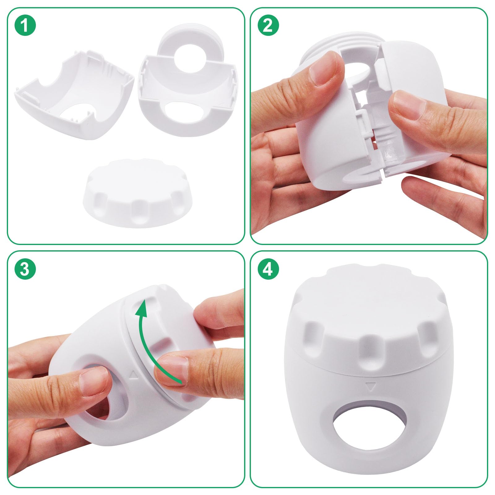 Childproof Door Knobs - Toddler Safety Locks -7