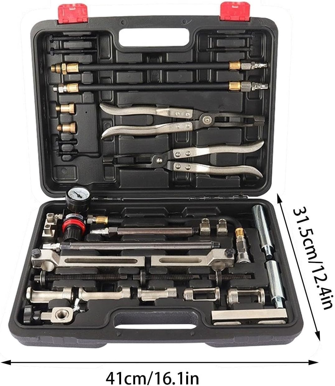 28 in 1 Valve Stem Seal Remover Installer Kit, Universal Engine Valve Stem Seal Removal Tool Set, Valve Oil Seal Replacement Spring Compressor Tool for Remove Springs of Valve Stem Seals