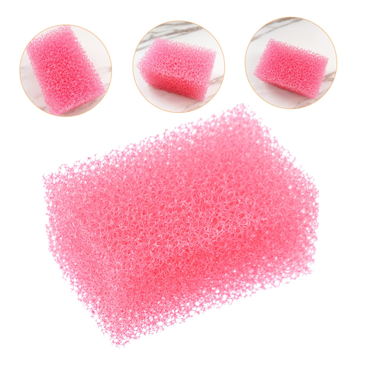 WOONEKY 6 Sets Halloween Spezialeffekt Make-up Tupfschwamm Zum Schneiden Von Narben Tupfschwamm Werkzeugset 4 Stück * 6