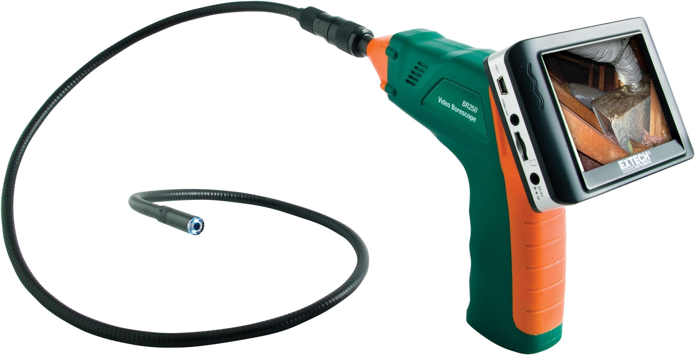 Extech BR250 Video Borescope/Wireless Inspection Camera