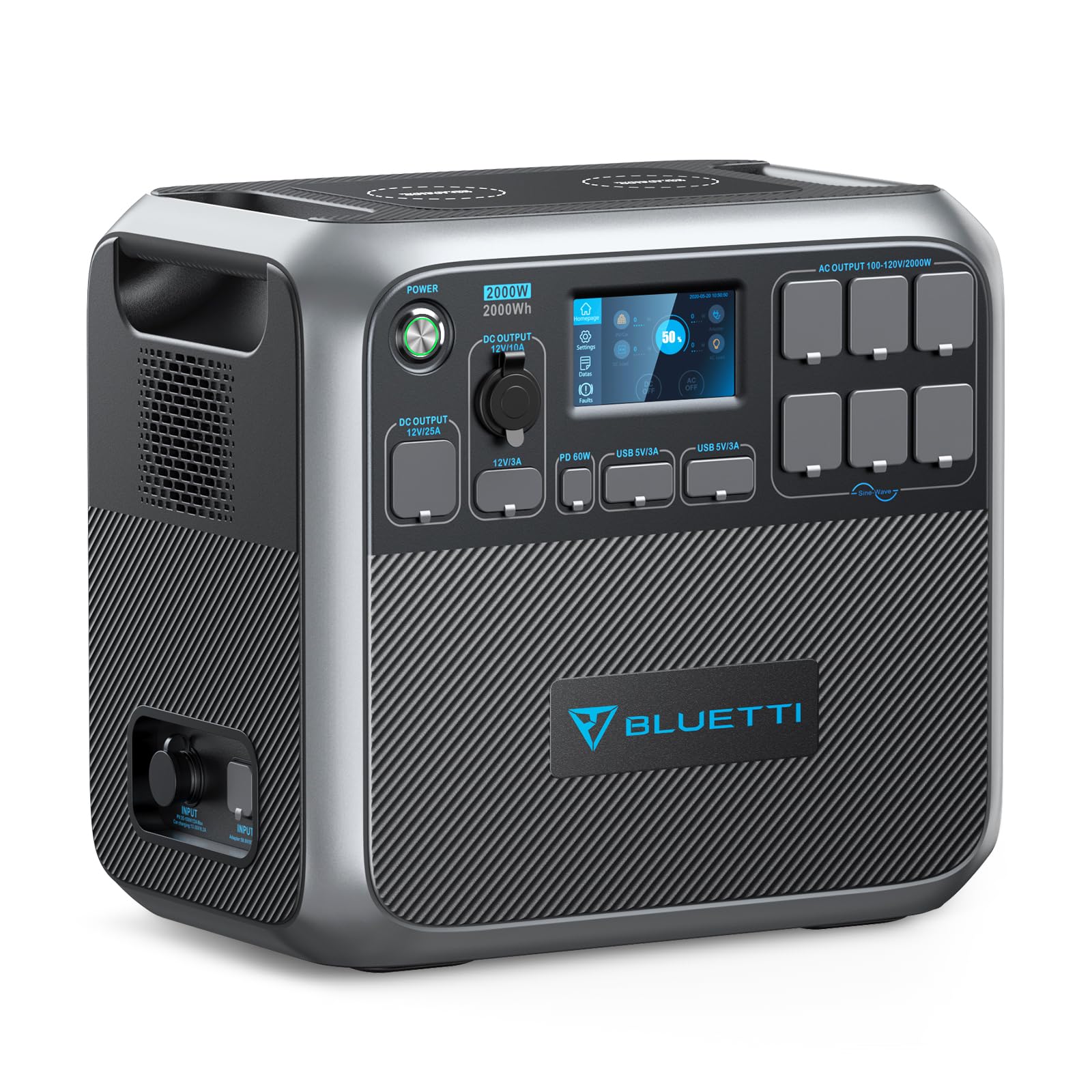 Amazon.co.jp: BLUETTI ポータブル電源 AC200P 大容量2000Wh AC高出力 