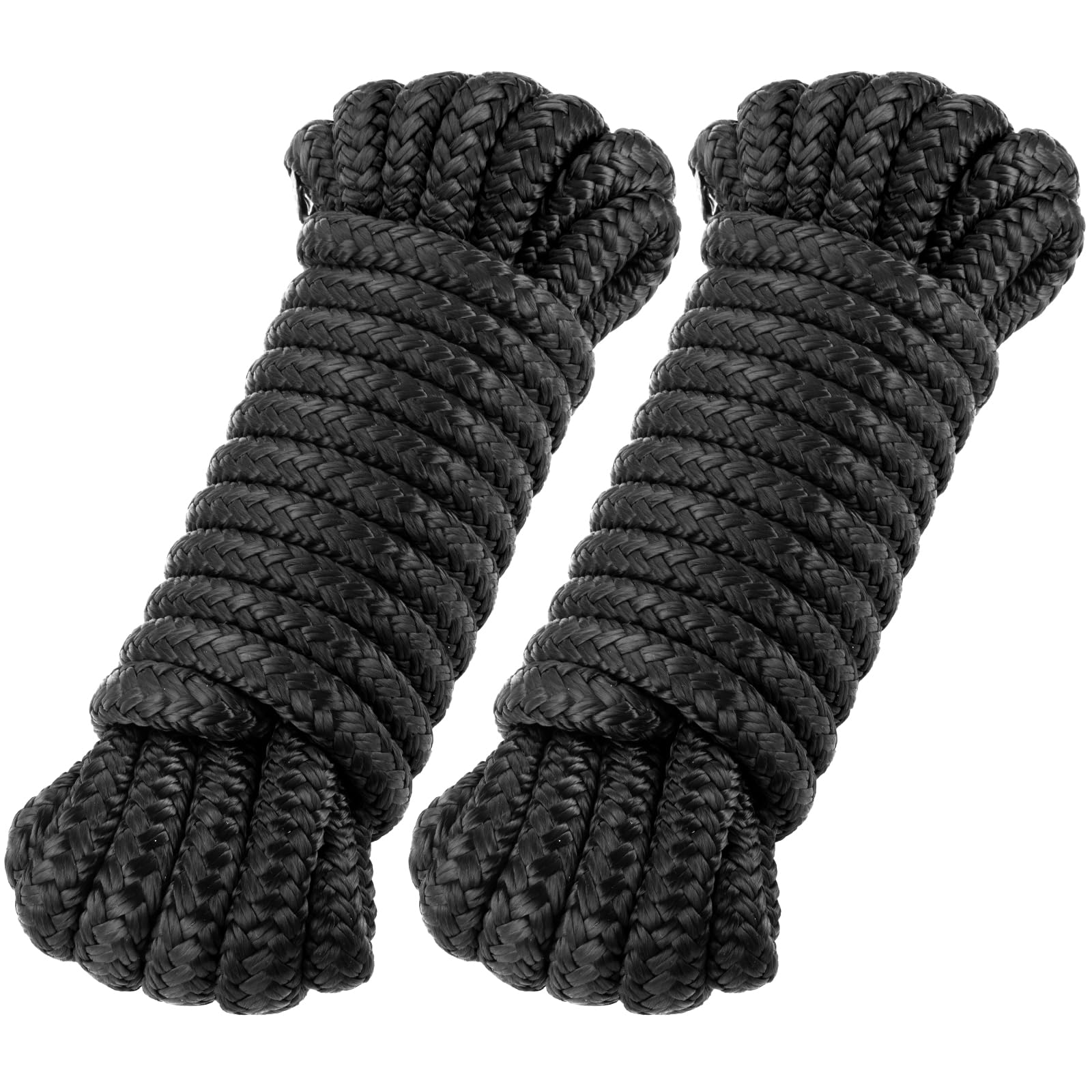 Mooring Rope Heavy Duty Boat Docking Lines NovelBee 2-Pack Heavy Duty ...