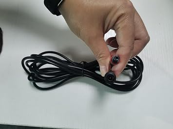 Extension Cord 10.5FT for 180LED/98LED/192LED Solar Shed Light