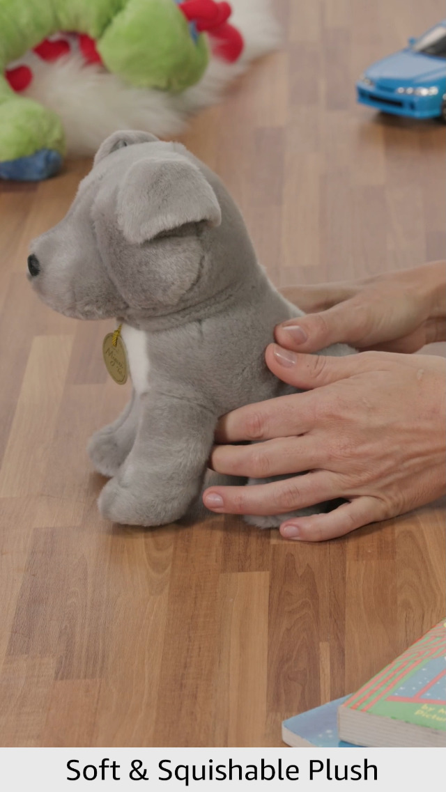 Amazon.com: Aurora® Adorable Miyoni® Tots Pit Bull Puppy Stuffed