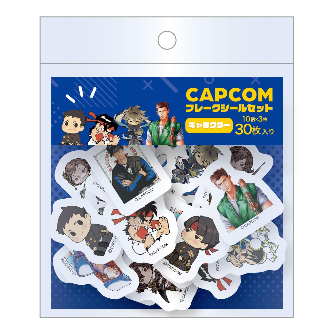 CAPCOM ACTION CARDGAME トレーディングカード　シール Amazon.co.jp: カプコン CAPCOM フレークシールセット キャラクター 約
