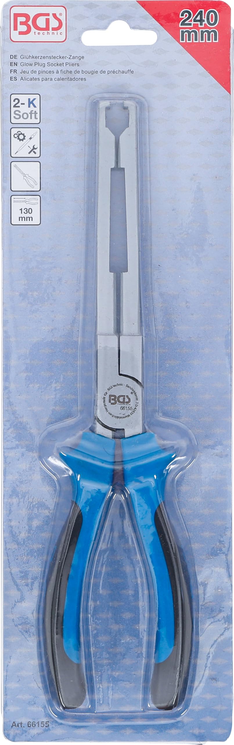 BGS 66155 | Alicates para calentadores | recto