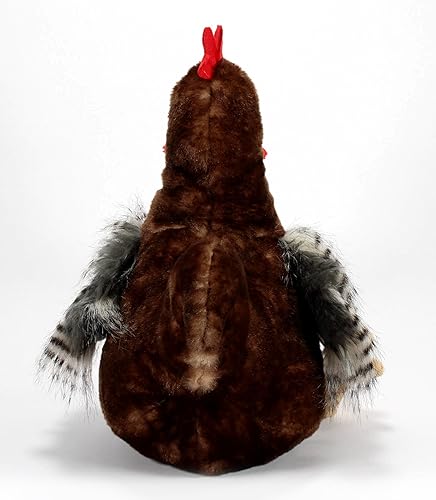Miniatura 5 de The Petting Zoo Peluche de pollo, regalos para niños, animales de granja Wild Onez, juguete de peluche de pollo de 12 pulgadas