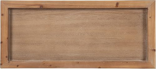 Miniatura 9 de Kate and Laurel Lockridge - Mesa consola moderna de metal y madera con bandeja extraíble, 28 x 13 x 31 pulgadas, natural