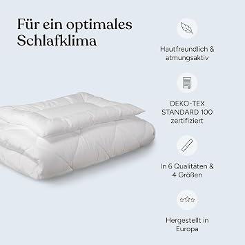Ehrenkind Children's Duvet Set 4 Seasons Boil-Proof Children's Blanket + Pillow Standard 100 by Oeko-Tex Blanket 100 x 135 cm Pillow 40 x 60 cm