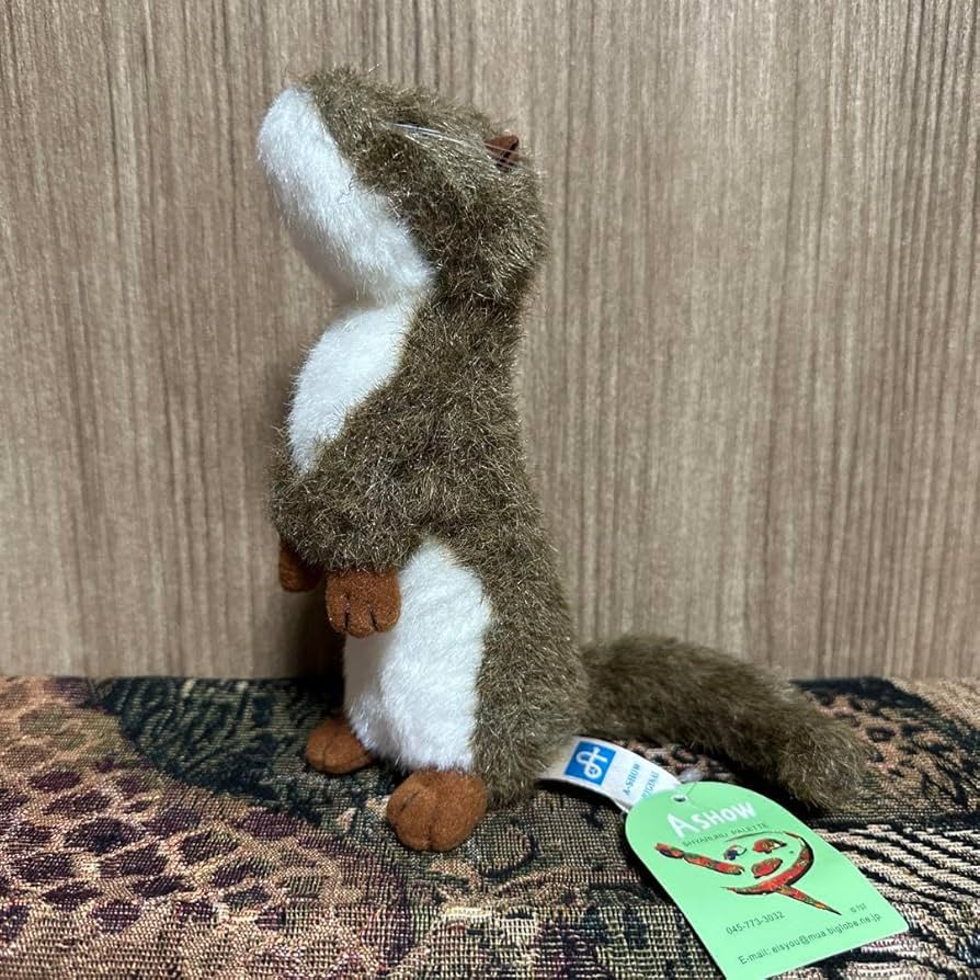 Amazon.co.jp: 栄商 A-SHOW ぬいぐるみ オコジョ レトロ