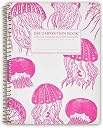 Decomposition Jellyfish College Ruled Spiral Notebook - 9.75 x 7.5 Journal with 160 Lined Pages - 100% Recycled Paper - Cute Notebooks for School Supplies, Home & Office - Made in USA