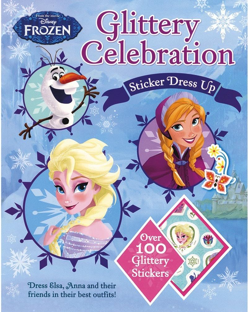 Disney Frozen Glittering Sticker Dress Up