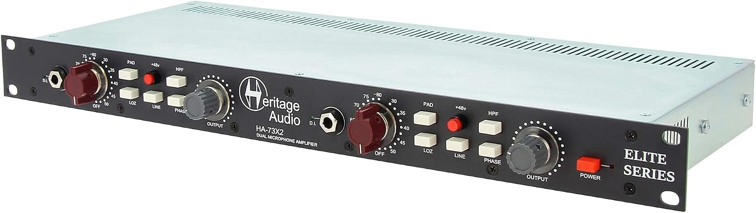 Heritage Audio HA73X2 Elite - Dual Channel Mic Preamp