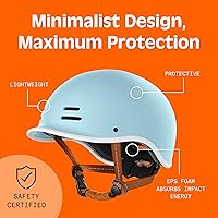 Vista 36 de Retrospec Remi - Casco de bicicleta para adultos para hombres y mujeres, casco de bicicleta para desplazamientos, ciclismo de carretera, patinaje