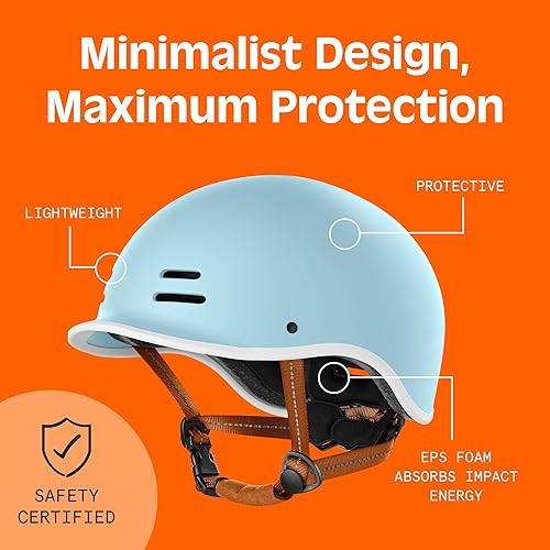 Miniatura 5 de Retrospec Remi - Casco de bicicleta para adultos para hombres y mujeres, casco de bicicleta para desplazamientos, ciclismo de carretera, patinaje