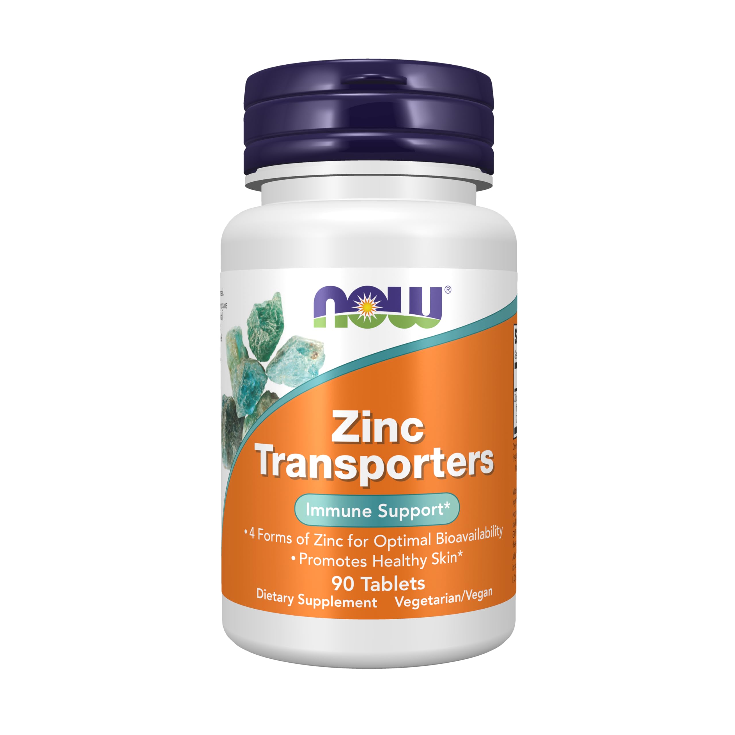 Now Supplements, Zinc Transporter, 90 Tablets, Vegan, Immune Support 90 Count (Pack of 1)