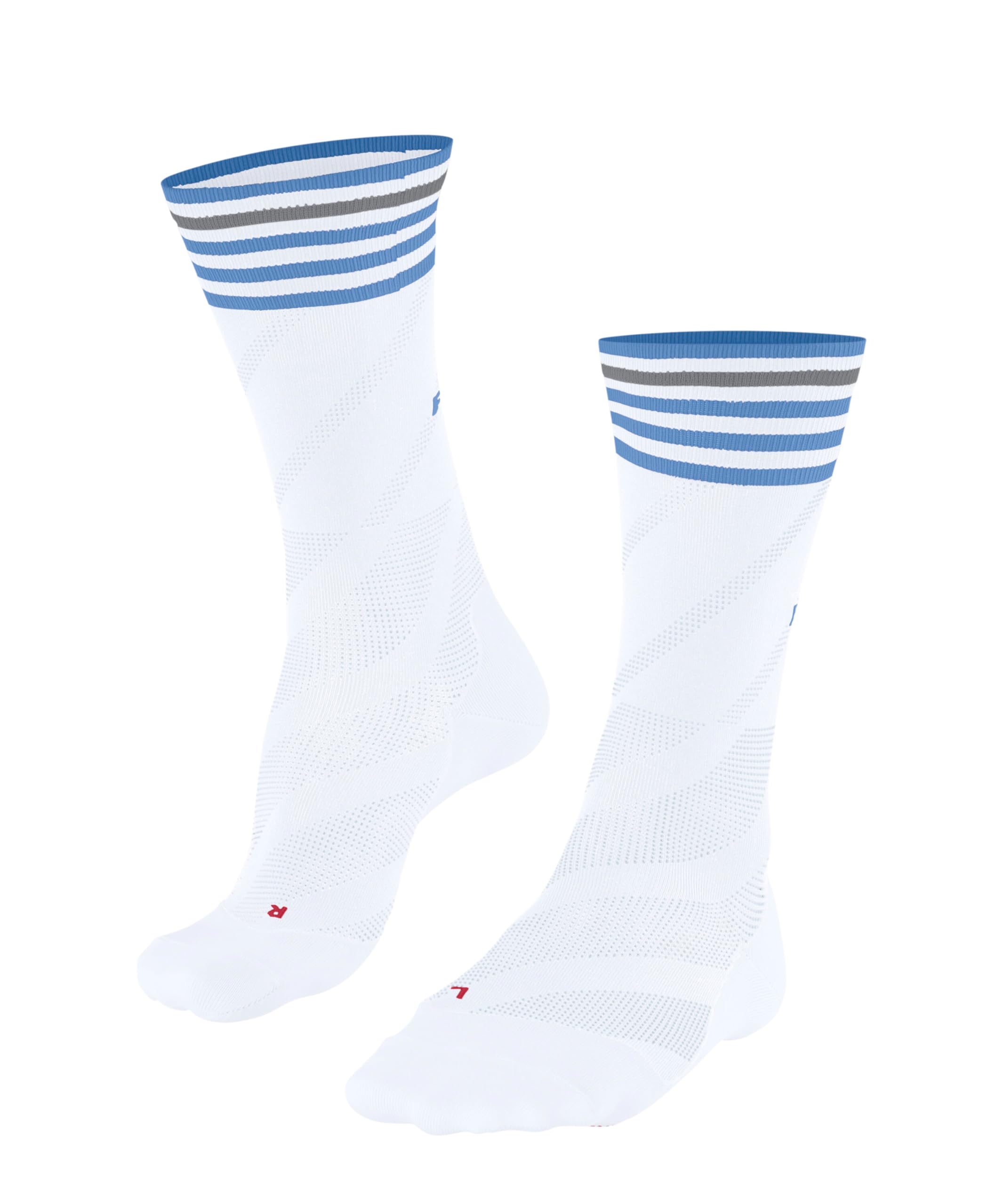 FALKE Women's RU Ultralight W So Functional Yarn Anti-Blister Running Socks 1 pair, White 2006, 7-8