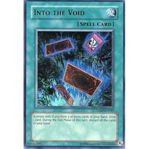 Yu-Gi-Oh! - Into The Void (TSHD-EN049) - The Shining Darkness - Unlimited Edition - Ultra Rare