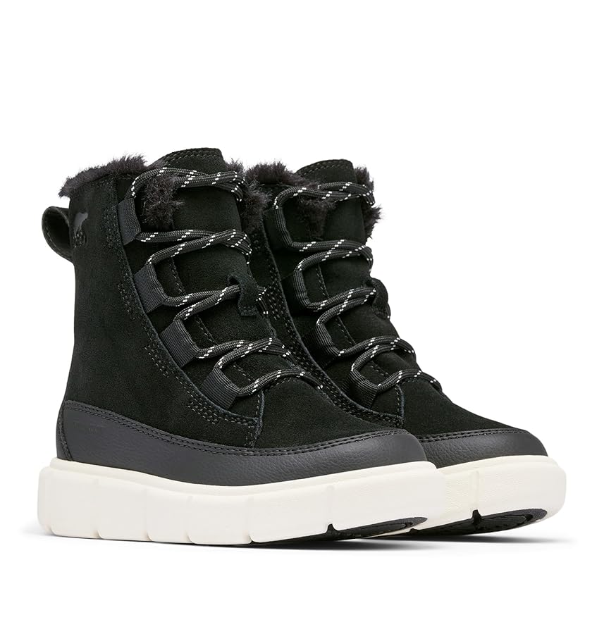 Amazon.com: SOREL Children's Explorer lll Lace Boot - Black
