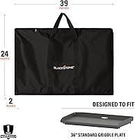 Vista 3 de Blackstone 1131 36" Griddle Top Carry Bag, 600D Polyester, Black