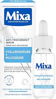 MIXA Anti-dryness Serum, for Dry and Sensitive Skin, with Salicylic Acid and Squalan, Suitable for Health and Neck, Hypole Students, 1 ml