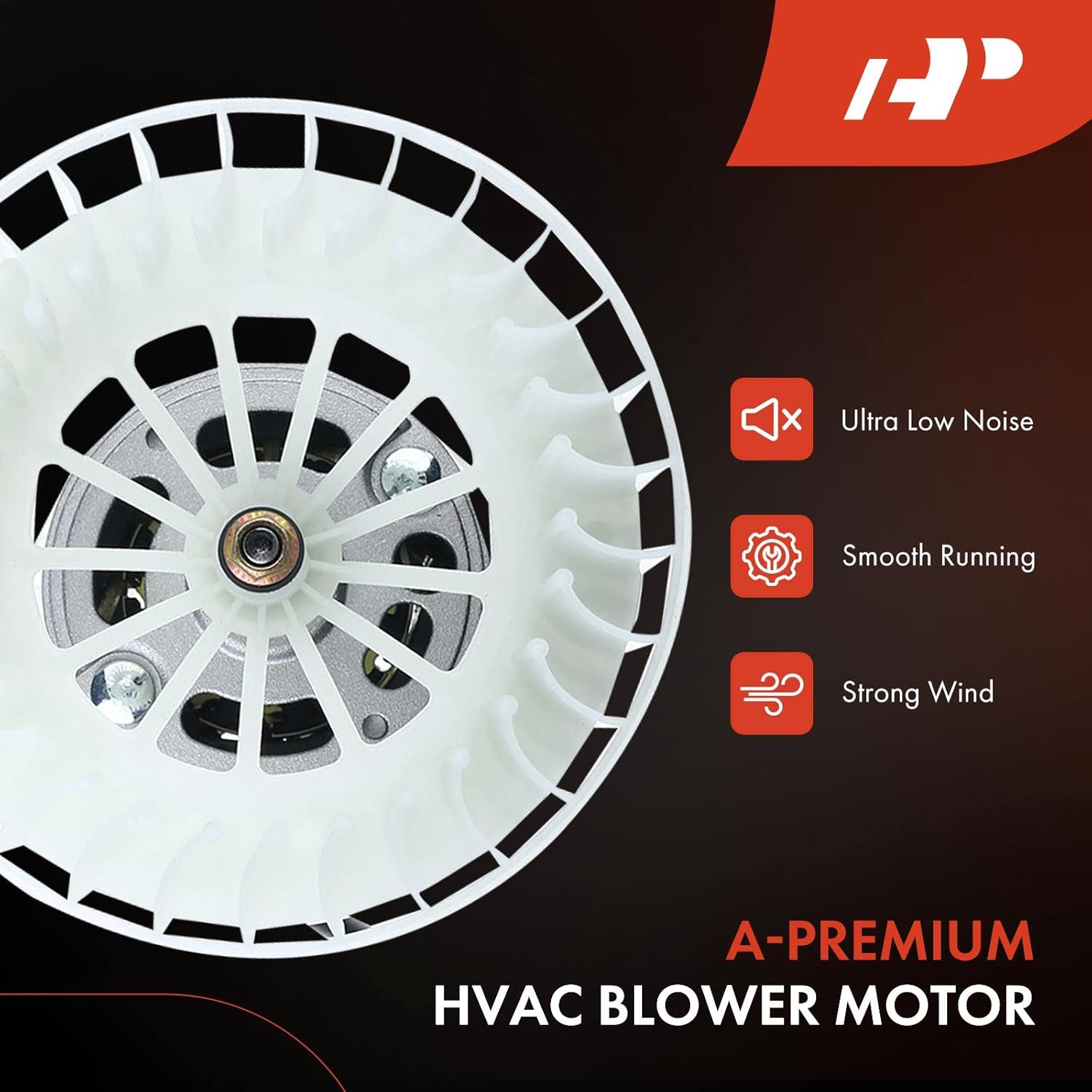 A-Premium Front HVAC Heater Blower Motor Compatible with Freightliner Century Class 1996-2004, Columbia 2000-2004, Coronado 2001-2004, FLD120 1991-2004, FLD120SD 2003, FLD132 2001, FLD132 2003-2004