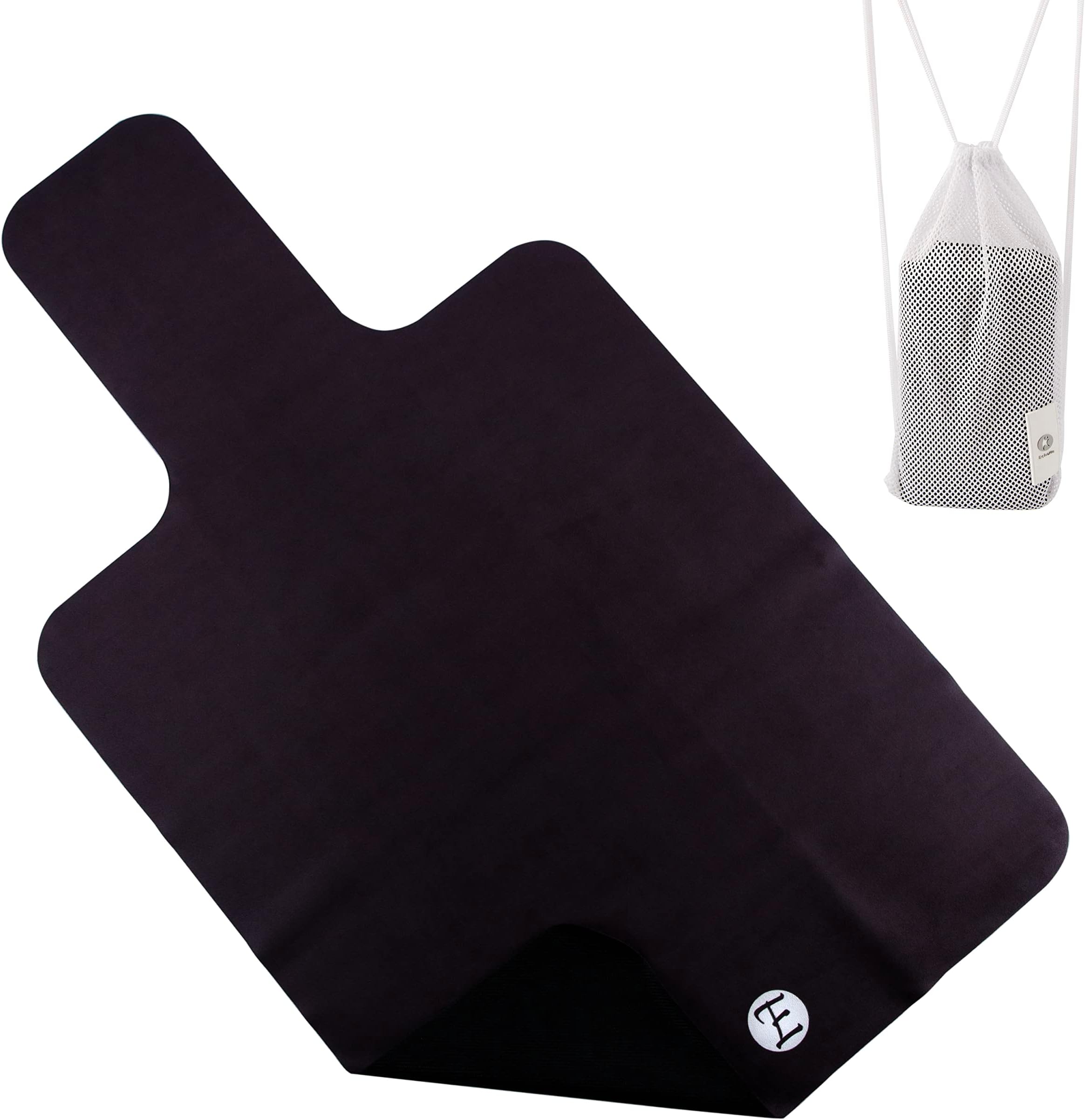 Echome Pilates Reformer Mat, Non Slip, Portable, Anthracite