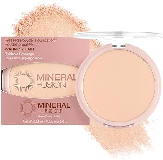 Mineral Fusion Pressed Powder Foundation, Warm 1 - 0.32oz ea Price In India