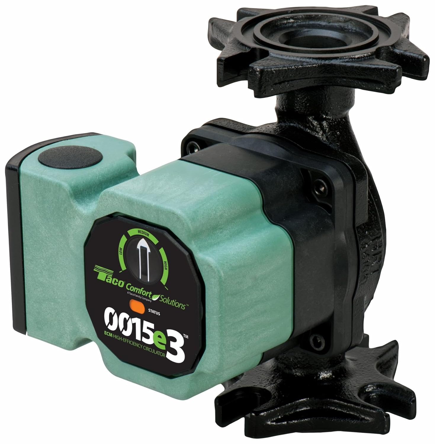 Taco 0015e3-F4 ECM High-Efficiency Cast Iron Circulator w/IFC