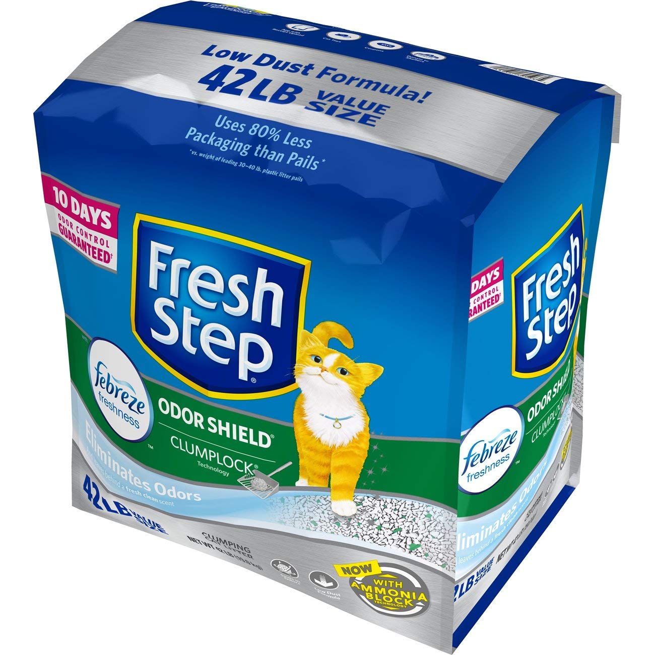 Fresh Step with Febreze Freshness, Clumping Cat Litter