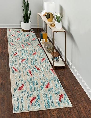 Alfombra moderna Positano de estilo costero de Loom, Polipropileno, Beige Alfombra moderna Positano de estilo costero de Loom, Polipropileno, Beige