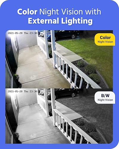 Miniatura 2 de ANNKE Sistema de cámara de seguridad para el hogar PoE de 5MP, 4K8MP 16CH NVR con 10x 5MP CCTV IP con cable cámara al aire libre con visión nocturna