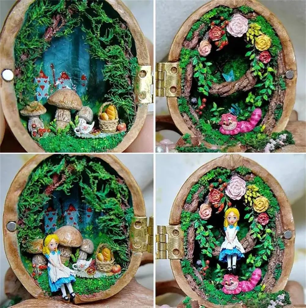 Juego en miniatura, escena de cocina, casa de muñecas, juego de ollas