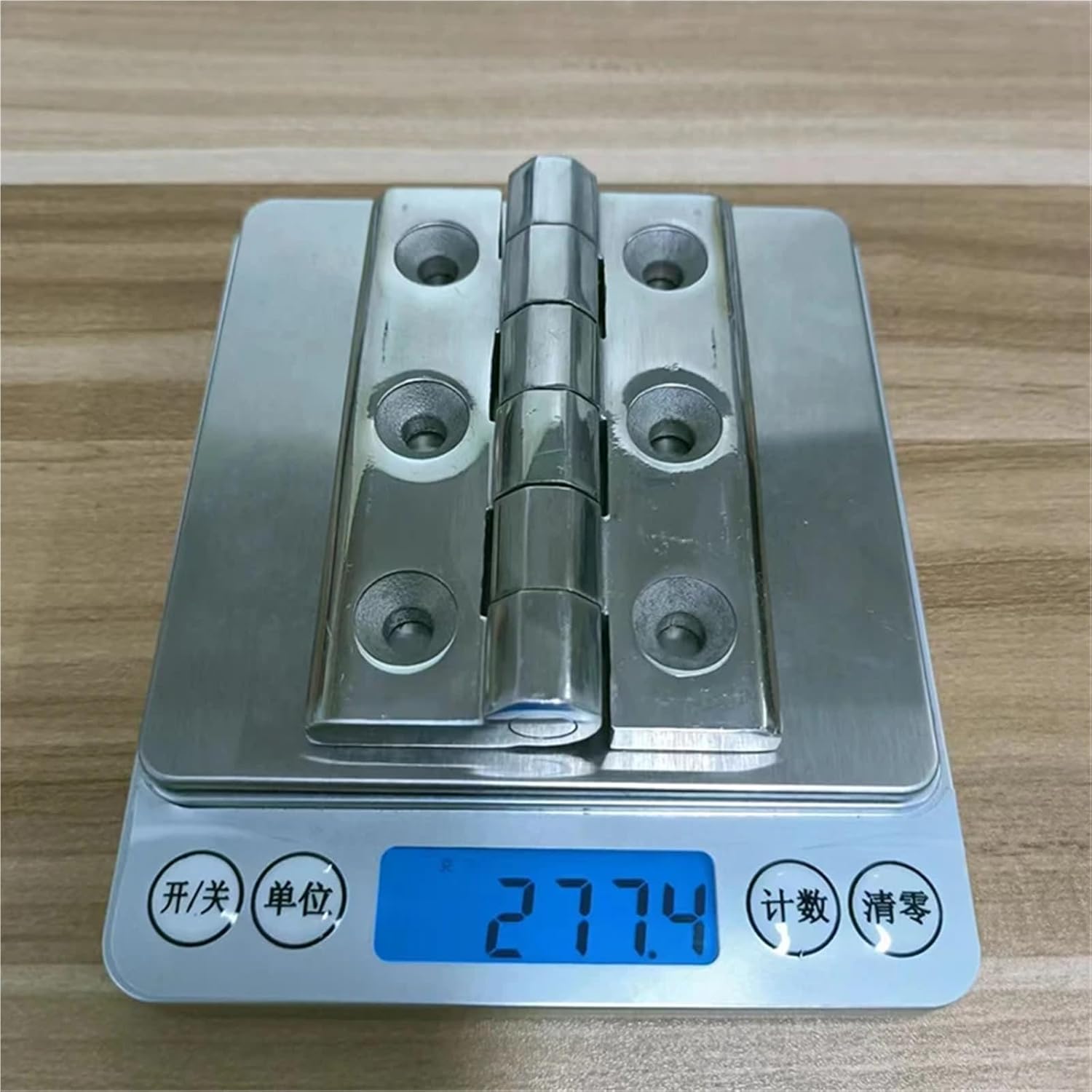 Stainless Steel Industrial Heavy Hinge CL226-5 Hinge 90 * 59 Thickened Switchboard Hinge 1Pcs(Mirror-Stainless)