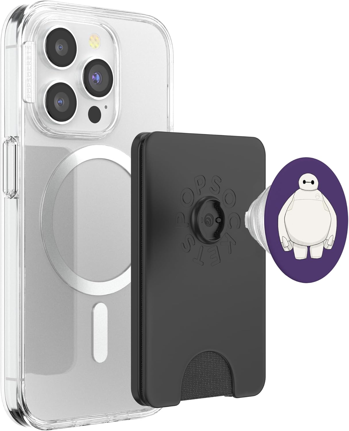 Disney Big Hero 6 Baymax Healthcare Robot PopSockets PopWallet for MagSafe