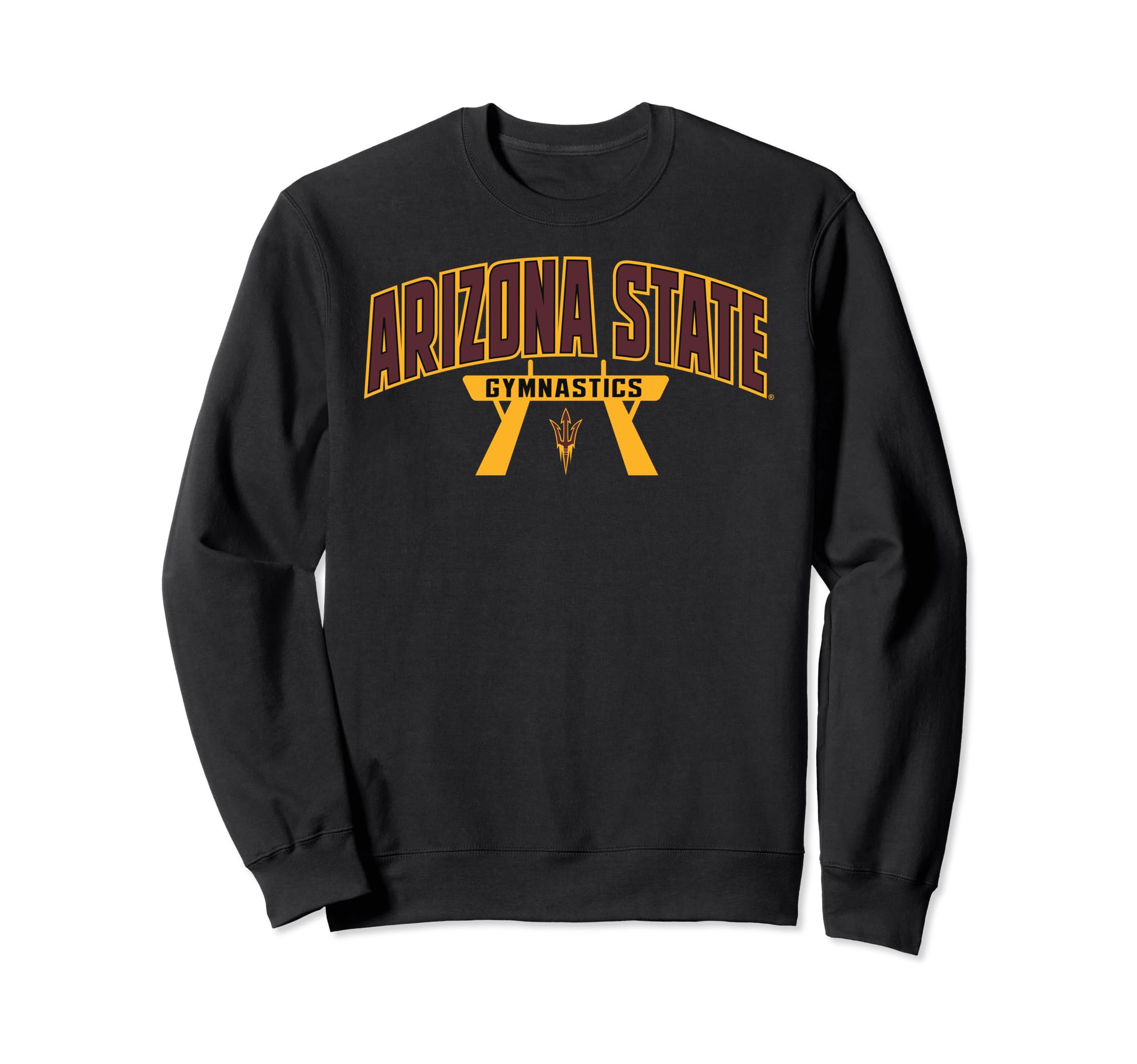 Arizona State Sun Devils Gymnastics Beam Black Sweatshirt