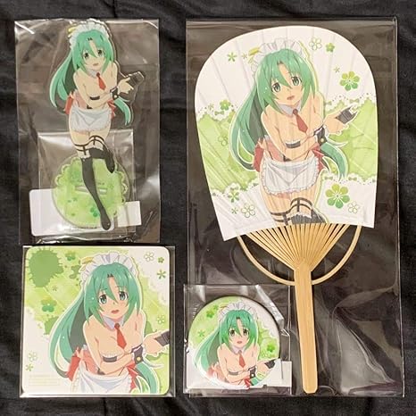 Amazon Webくじ ひぐらしのなく頃に 園崎詩音 4種セット B賞 D賞 E賞 特典コースター アクリルスタンド うちわ 缶バッジ Maid Bikini Assort アニメ 萌えグッズ 通販