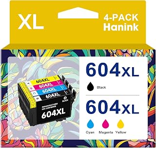 604xl Ink Cartridges Replacement for Epson 604 Ink Cartridge Multipack Compatible for Epson xp2200 Ink Cartridges Expression Home XP-2205 XP-3200 XP-3205 XP-4200 XP-4205 WF-2910DWF WF-2930DWF(4 Pack)