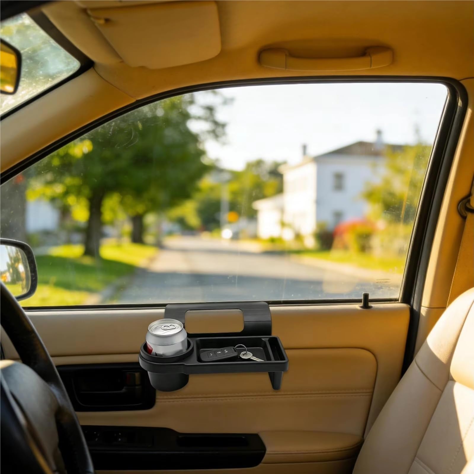 Support Gobelet Voiture Porte-gobelets Porte Voiture Avec Plateaux Porte-boissons Voiture Porte-gobelet Fenêtre Et Porte Accessoires