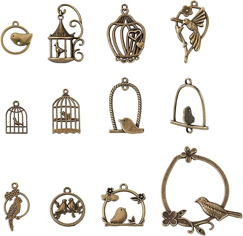 Miniatura 8 de Craftdady - Colgantes de metal tibetano vintage para manualidades