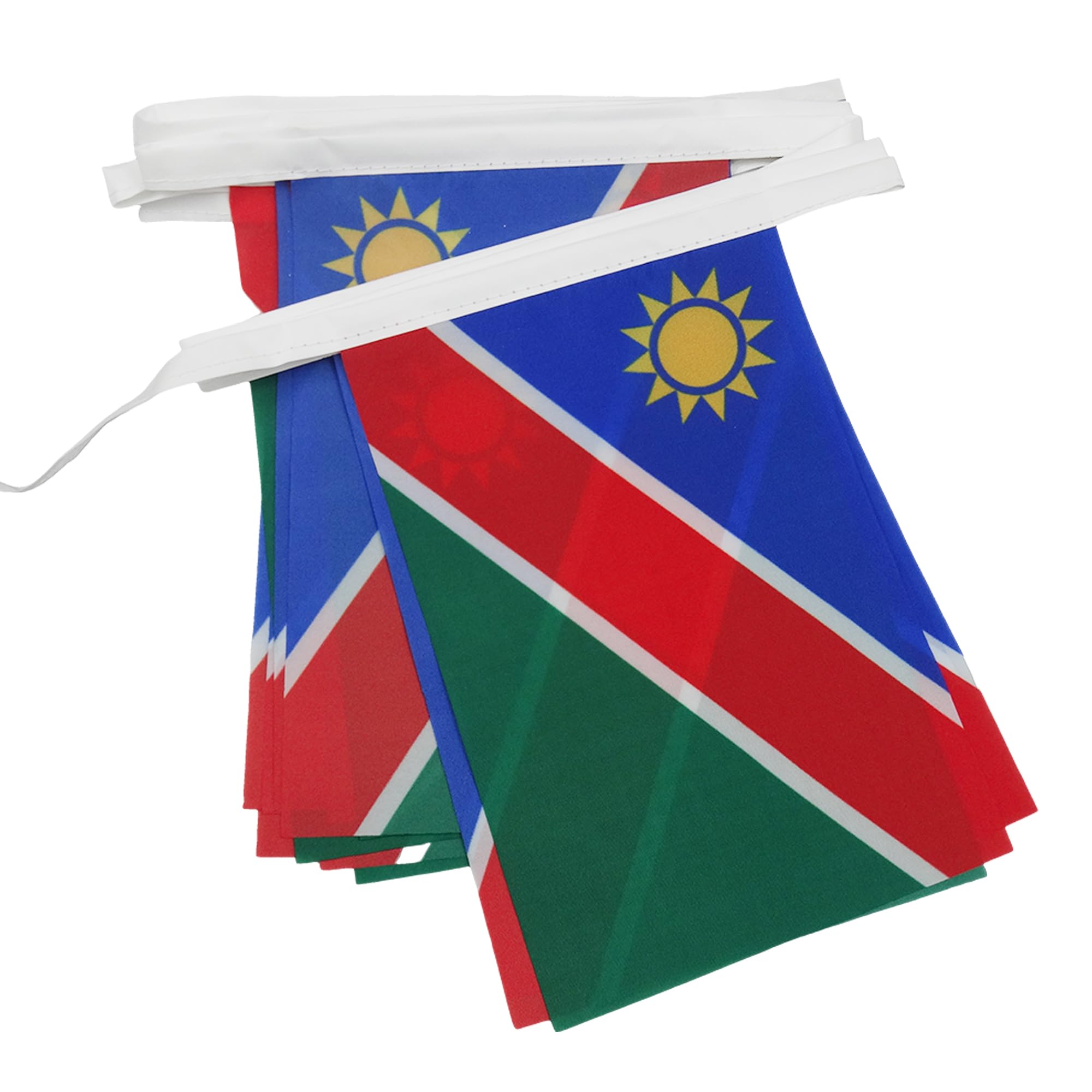 AZ FLAG Guirnalda 6 Metros, 20 Banderas de Ecuador 21x15 cm, Bandera Ecuatoriana 15 x 21 cm - Banderines — view 27