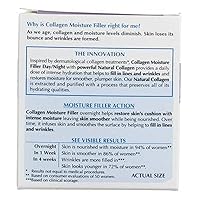 Vista 6 de L Oreal Paris Crema humectante con colágeno para el día y la noche Paquete de 2