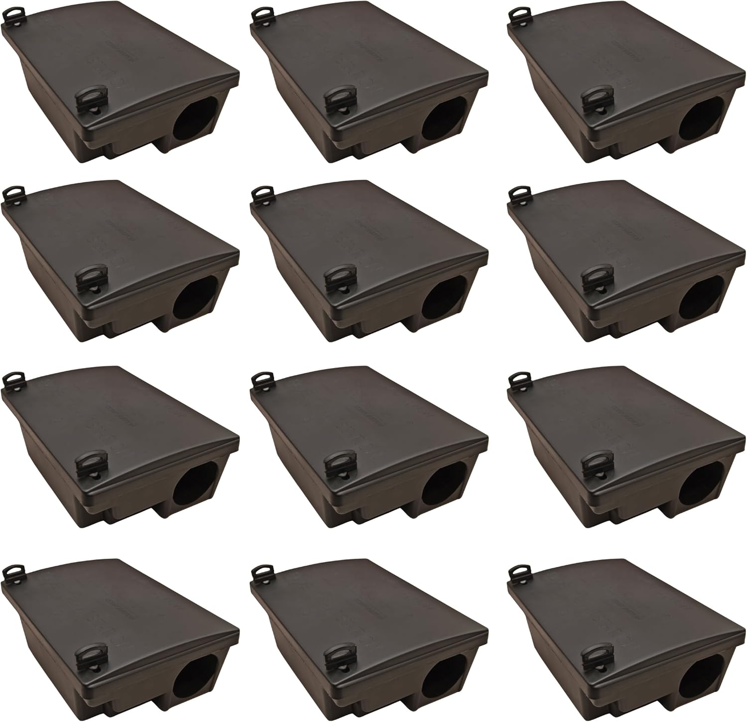 Neogen 500B Rodent Bait Stations Bulk, 12 Count