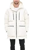 mens Men&apos;s Heavyweight Quilted Sherpa Hooded Parka