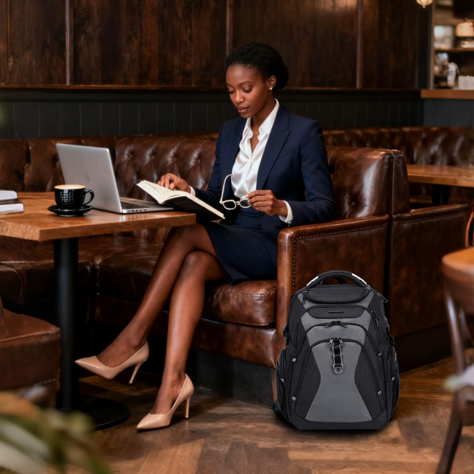 KROSER Mochila de viaje para portátil