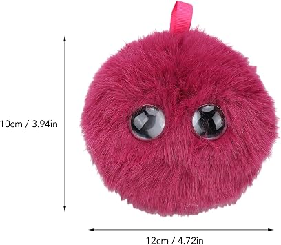 Asixxsix AI Desk Robot Companion, Real Time Voice Interaction Interactive AI Robot Pet, Intelligent Dialogue Smart Robots Plush Toy, Interactive Toys Girls & Boys (Rose Red (Friday))