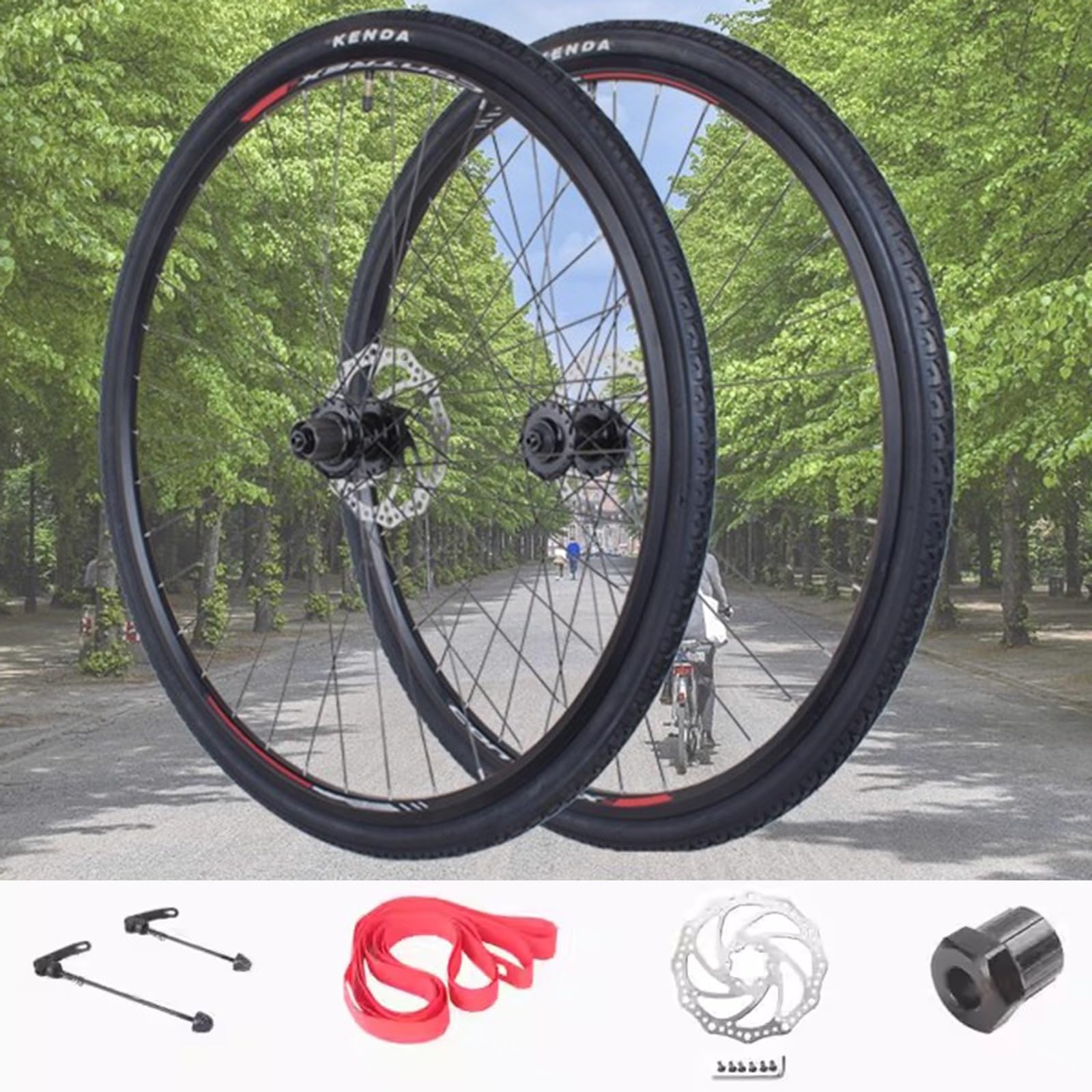 Amazon.co.jp: 700C ロードバイクホイールセット ディスクブレーキ