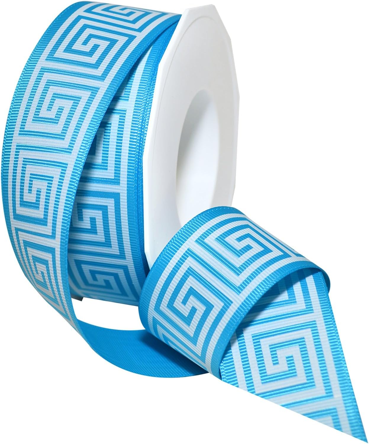 Morex Ribbon 7570.38/25-612 ポリエステル ギリシャキー クラフト用品 1 1/2インチ x 25ヤード