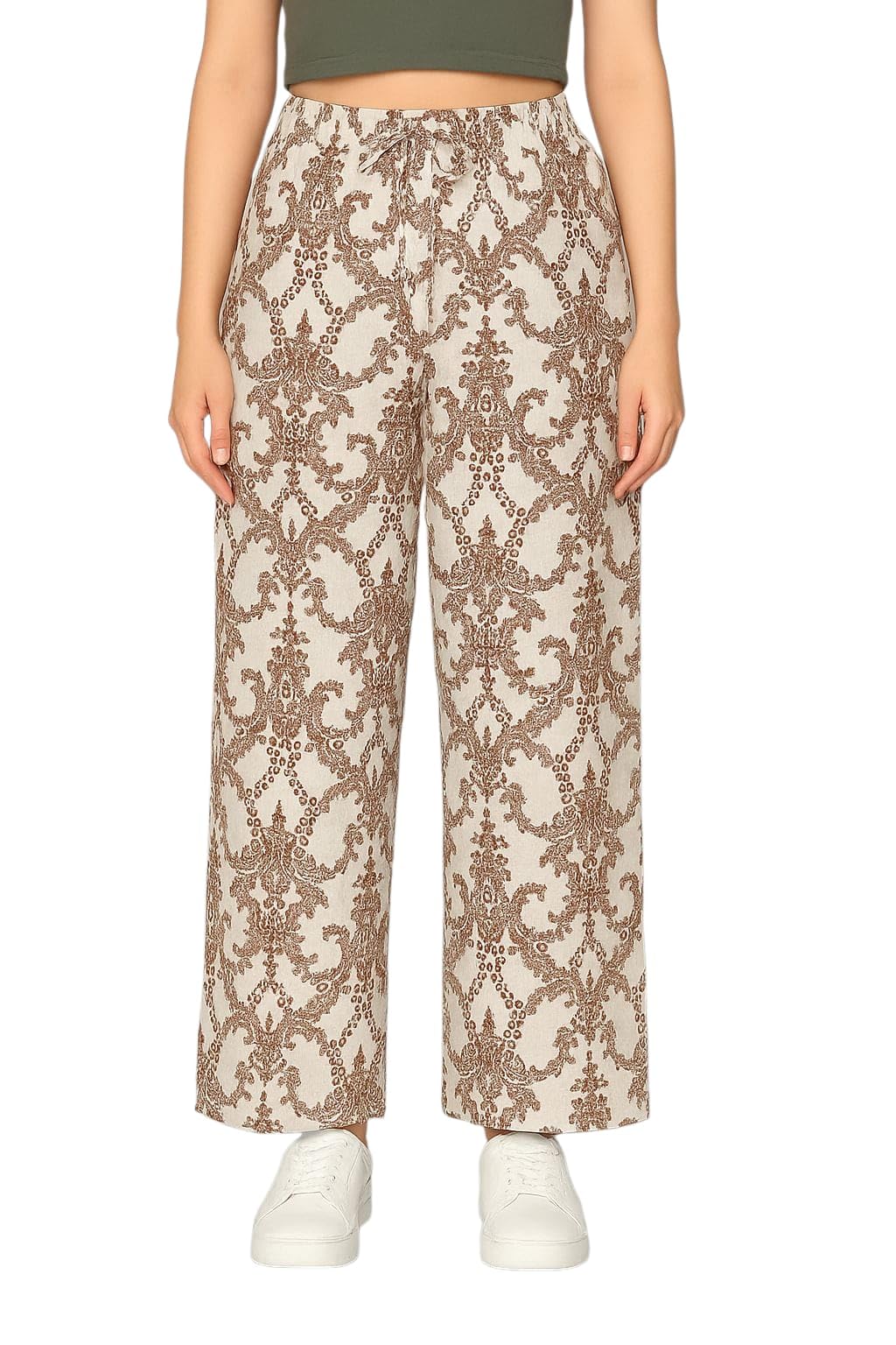 malaq Women's & Girls' Floral Printed Cotton Hosiery Pyjama | Relaxed Fit Nightwear & Loungewear Bottom-picture-54